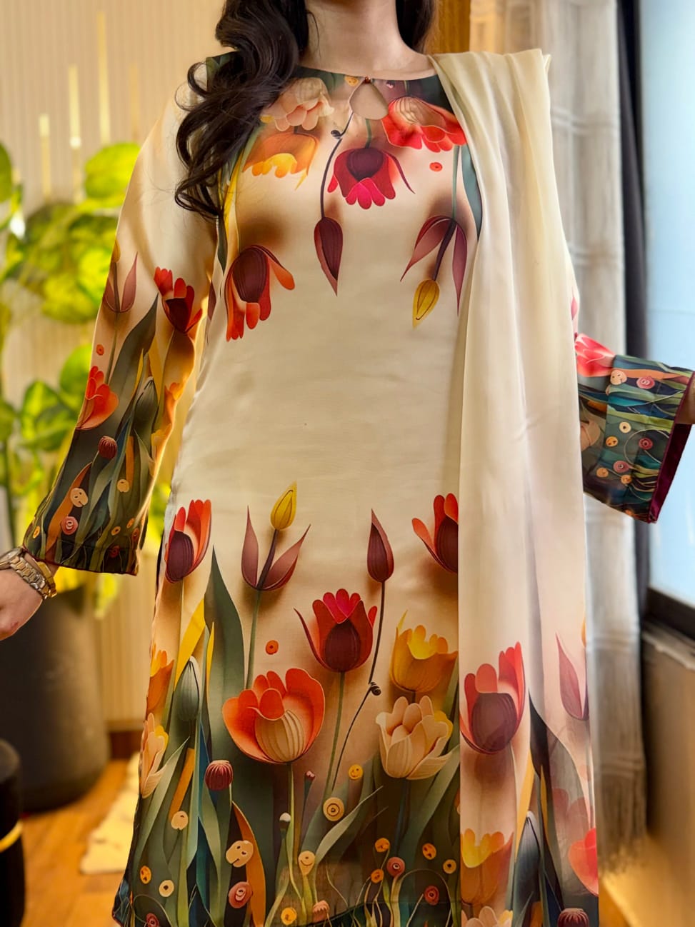 3D Print Flower 3 Pcs Suit