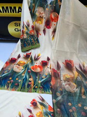 3D Print Flower 3 Pcs Suit